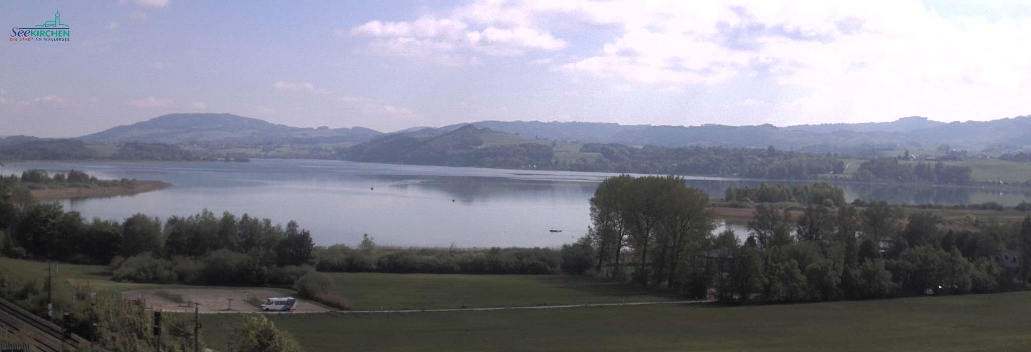 Archiv Foto Webcam Blick von Seekirchen auf den Wallersee
