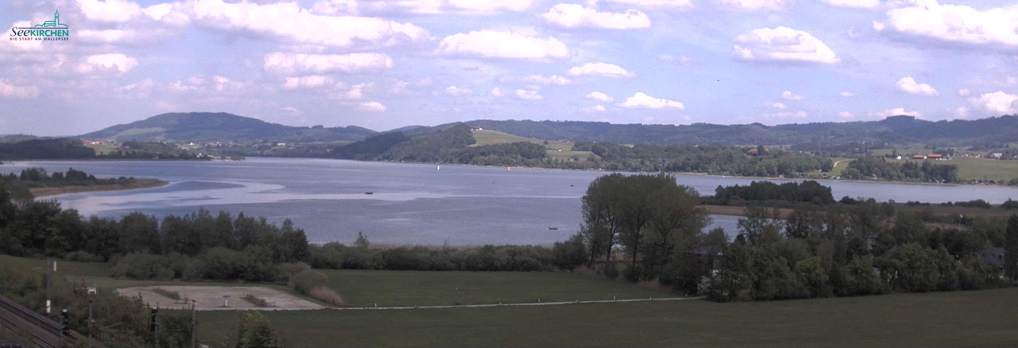 Archiv Foto Webcam Blick von Seekirchen auf den Wallersee