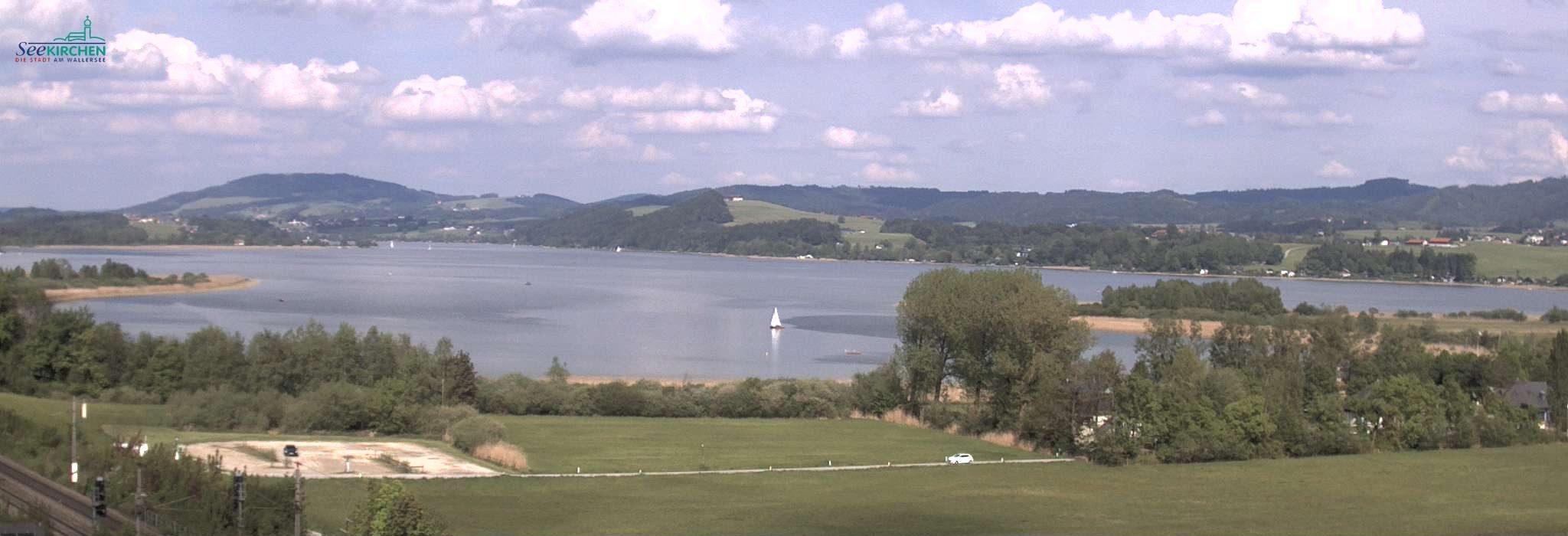 Archiv Foto Webcam Blick von Seekirchen auf den Wallersee