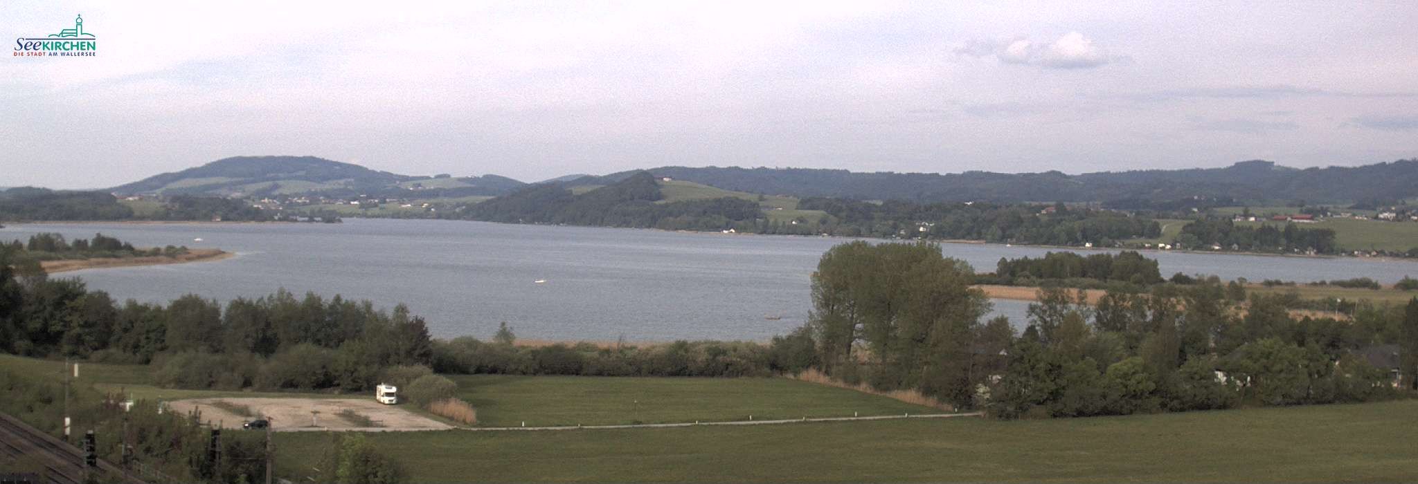 Archiv Foto Webcam Blick von Seekirchen auf den Wallersee