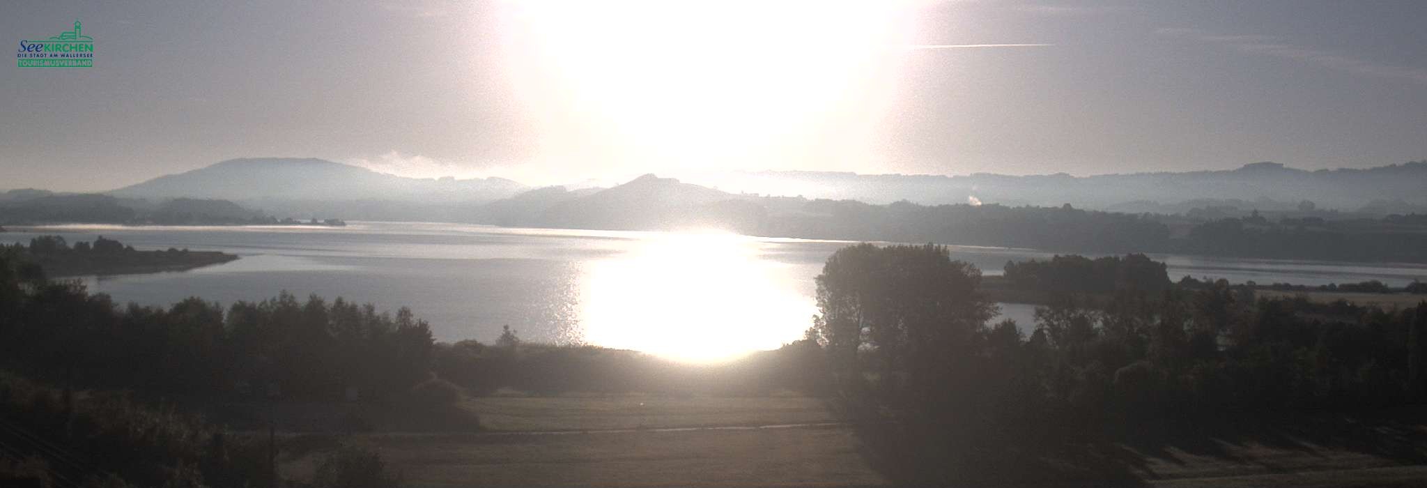 Archiv Foto Webcam Blick von Seekirchen auf den Wallersee