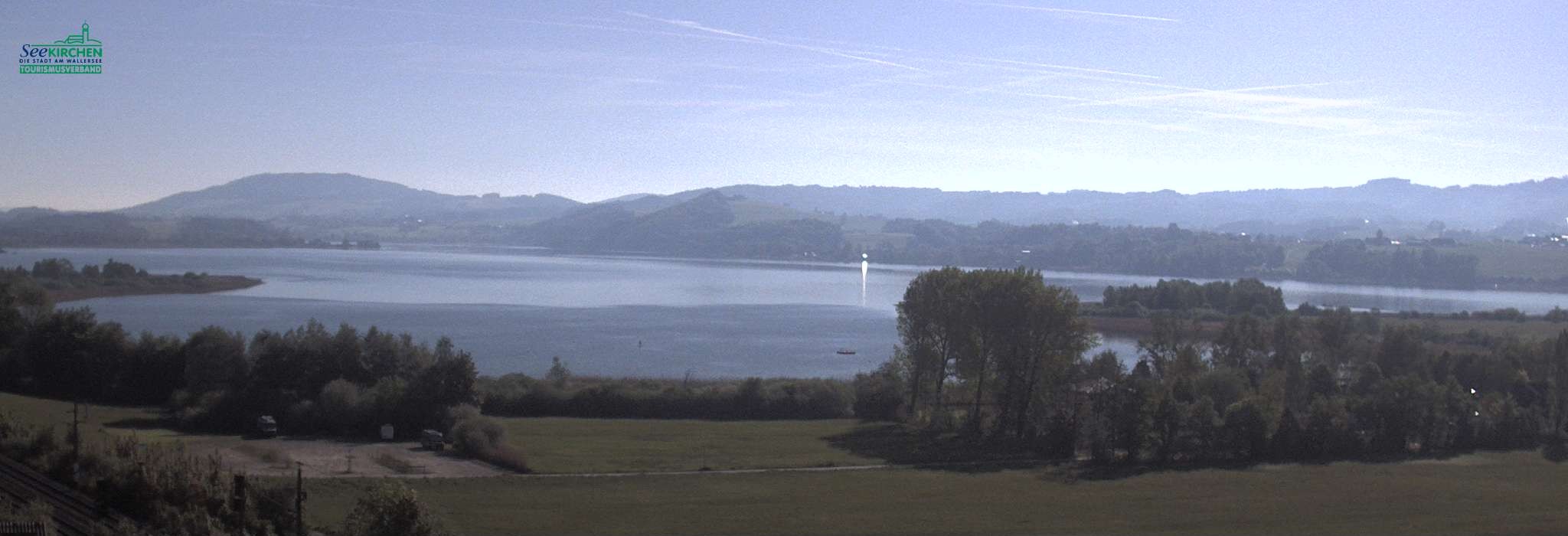 Archiv Foto Webcam Blick von Seekirchen auf den Wallersee