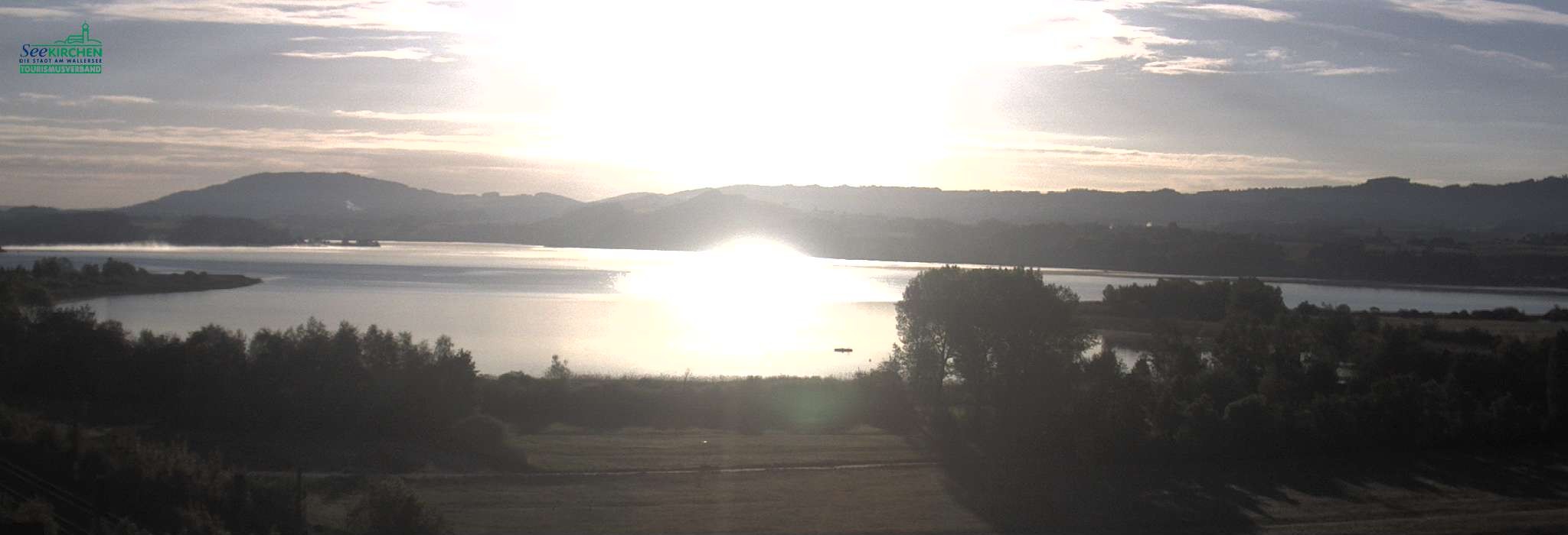Archiv Foto Webcam Blick von Seekirchen auf den Wallersee