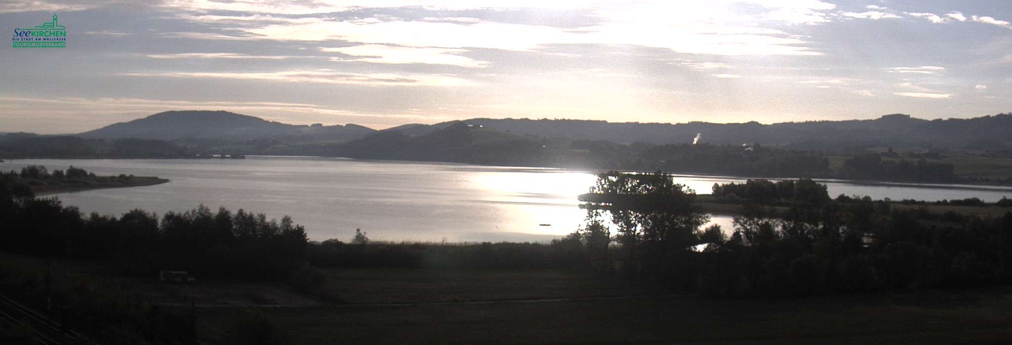 Archiv Foto Webcam Blick von Seekirchen auf den Wallersee
