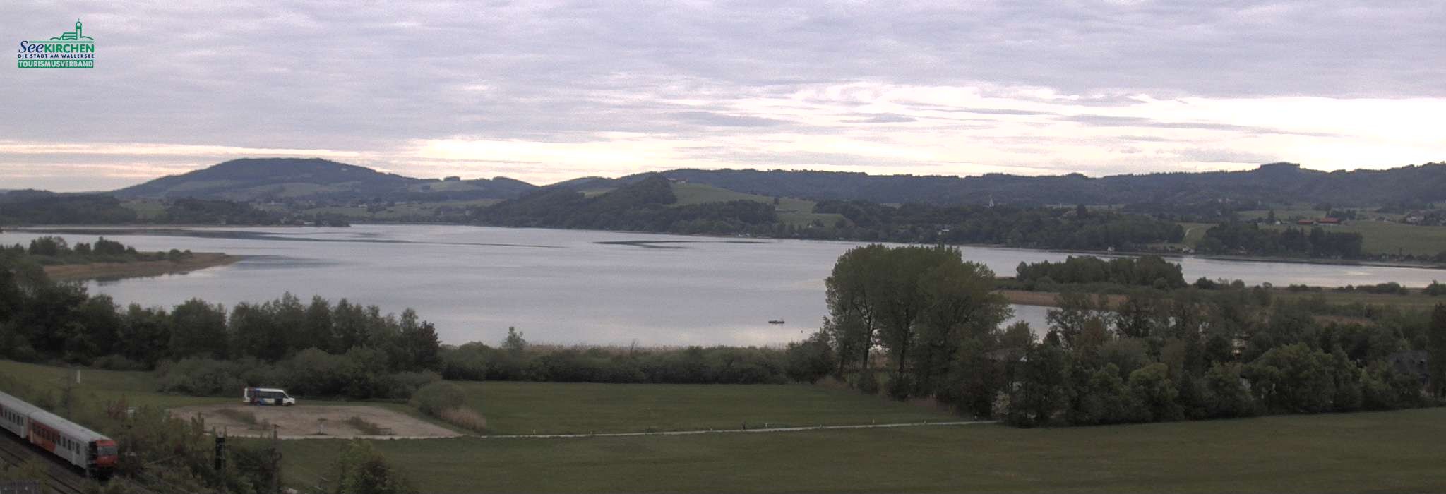 Archiv Foto Webcam Blick von Seekirchen auf den Wallersee