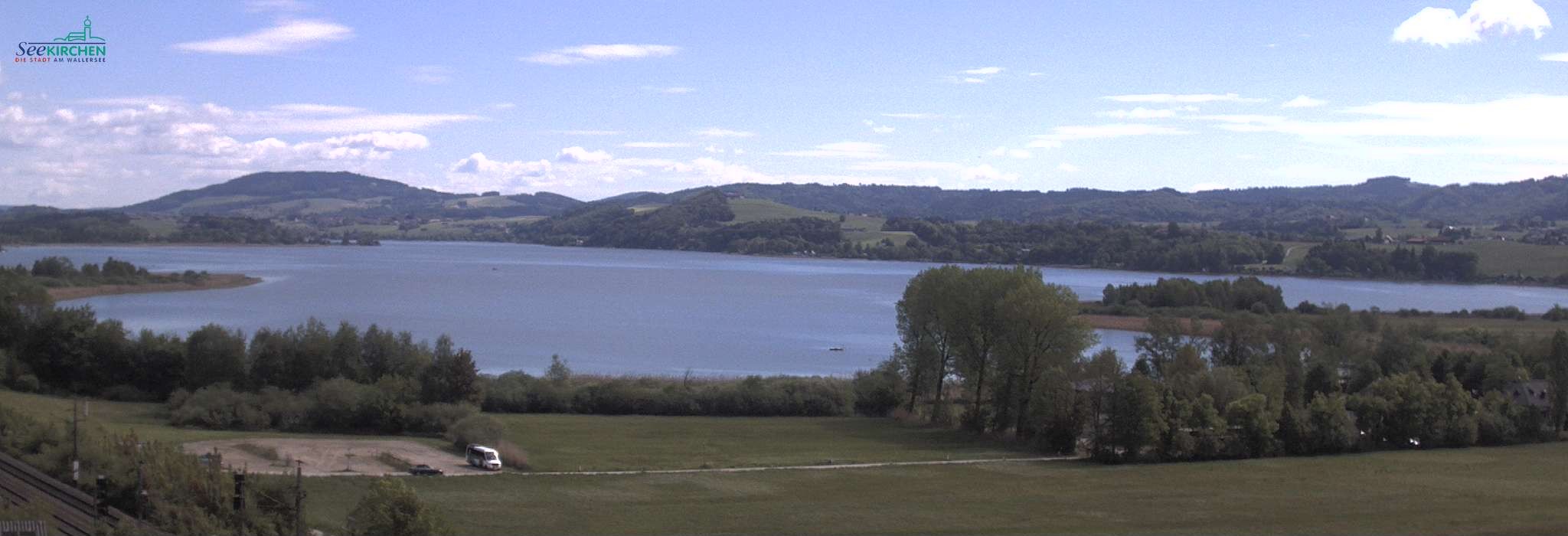 Archiv Foto Webcam Blick von Seekirchen auf den Wallersee