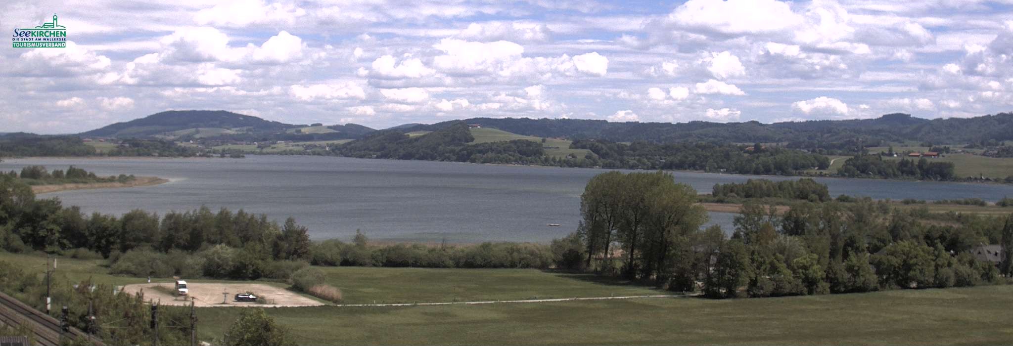Archiv Foto Webcam Blick von Seekirchen auf den Wallersee