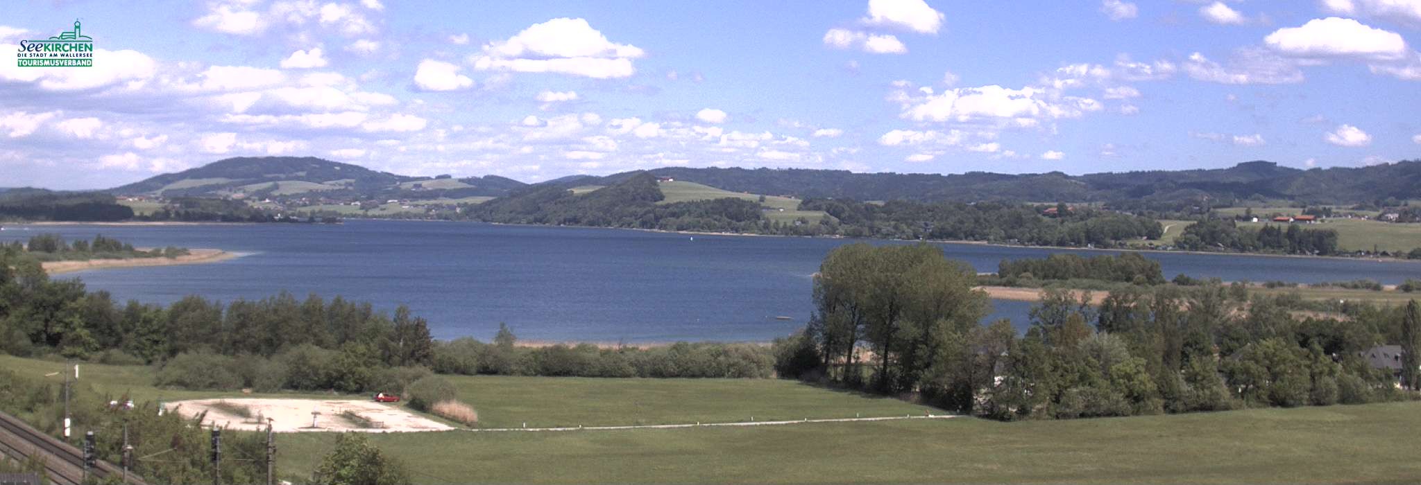 Archiv Foto Webcam Blick von Seekirchen auf den Wallersee