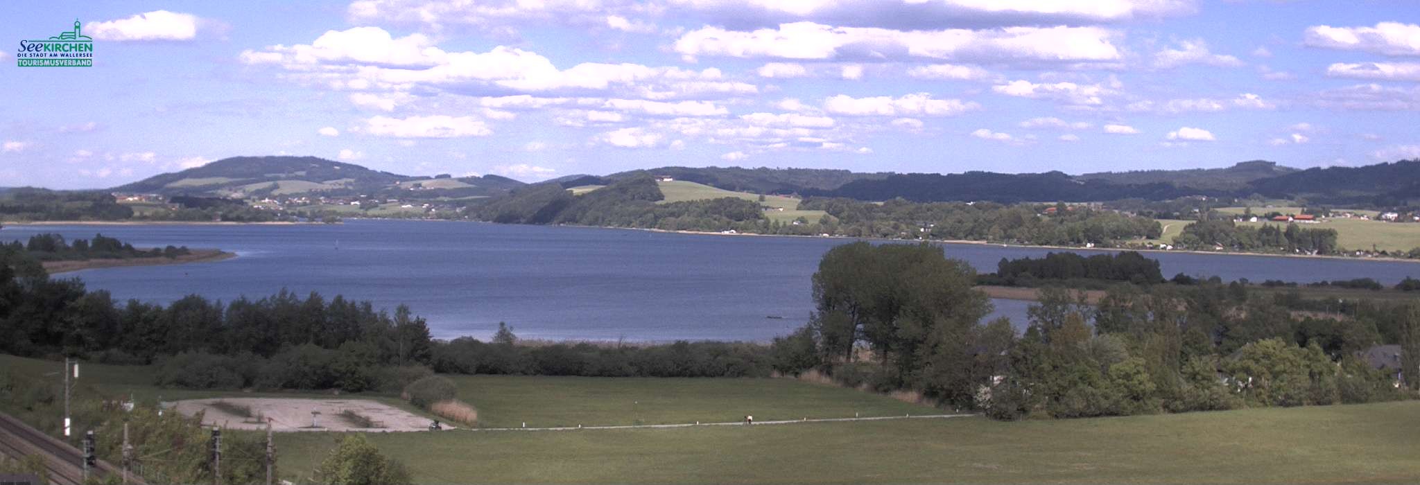 Archiv Foto Webcam Blick von Seekirchen auf den Wallersee