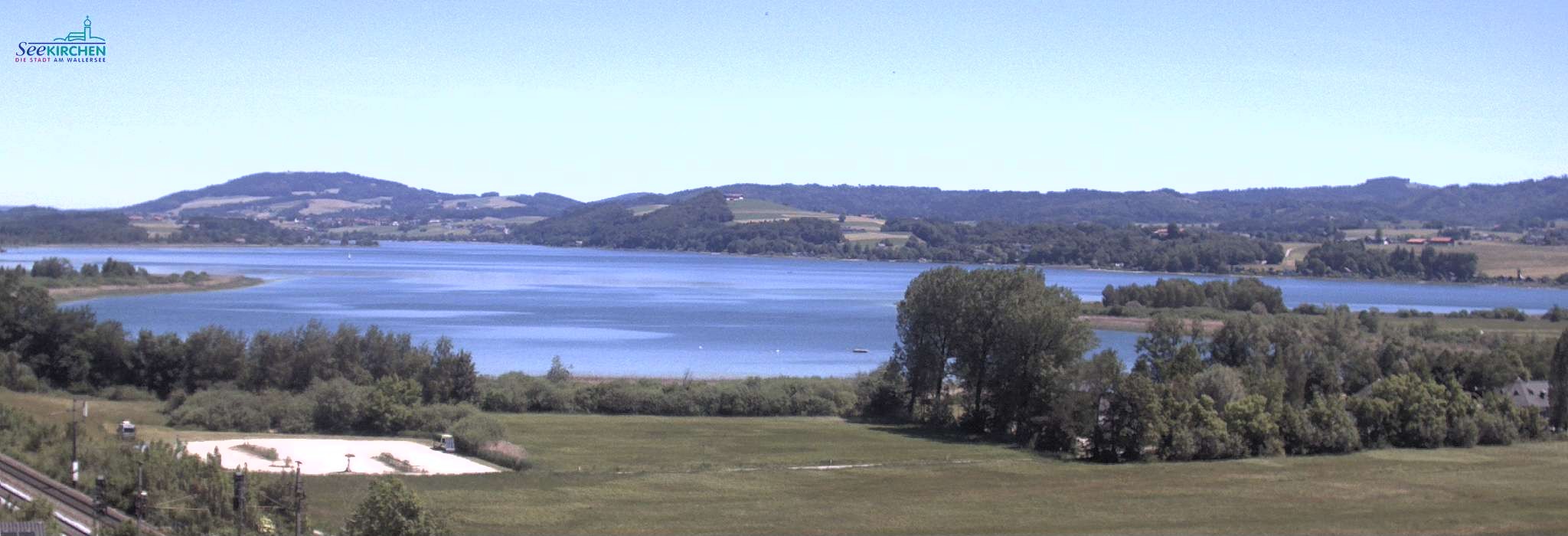Archiv Foto Webcam Blick von Seekirchen auf den Wallersee