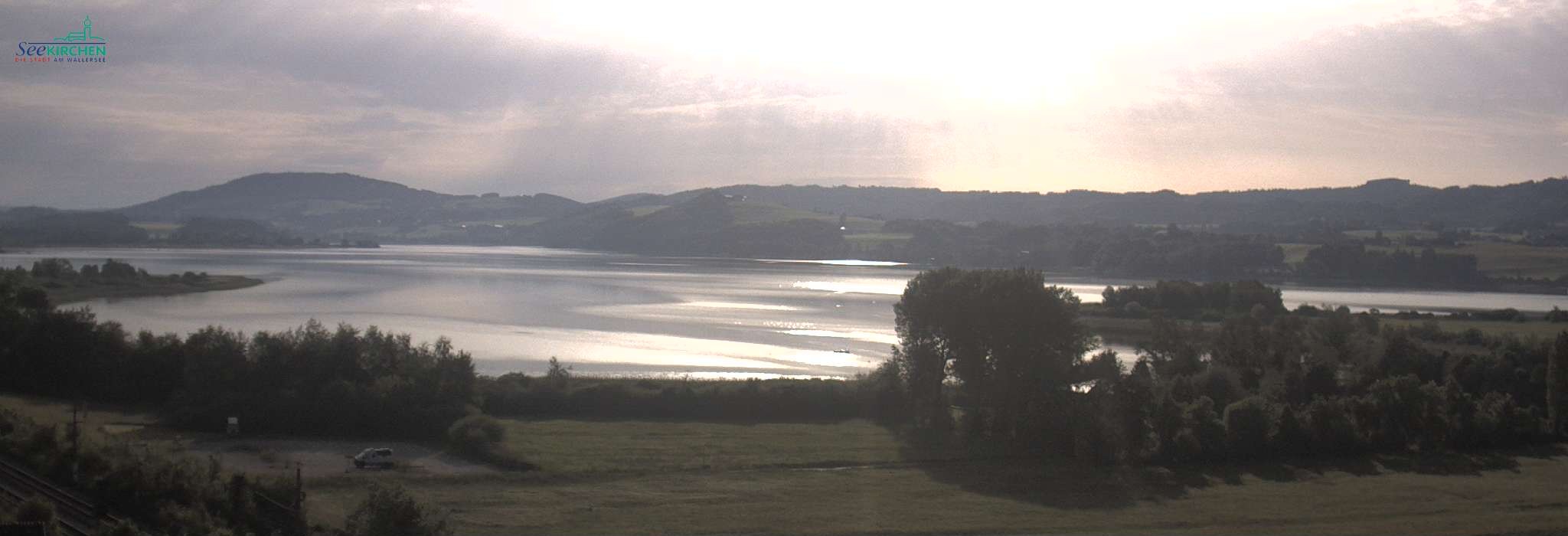 Archiv Foto Webcam Blick von Seekirchen auf den Wallersee