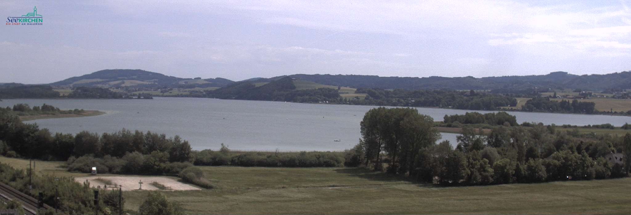 Archiv Foto Webcam Blick von Seekirchen auf den Wallersee