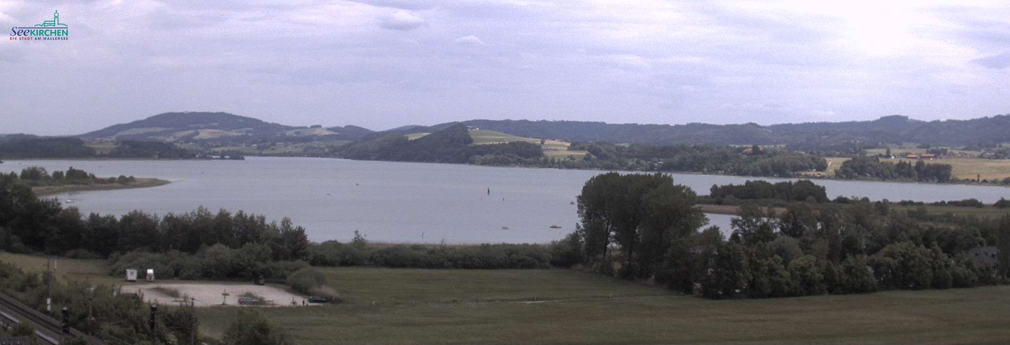 Archiv Foto Webcam Blick von Seekirchen auf den Wallersee