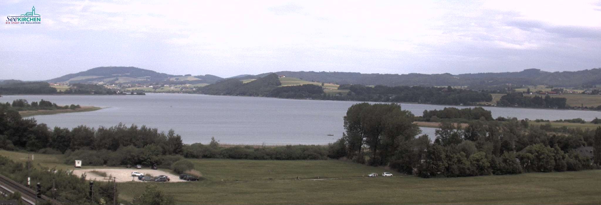 Archiv Foto Webcam Blick von Seekirchen auf den Wallersee