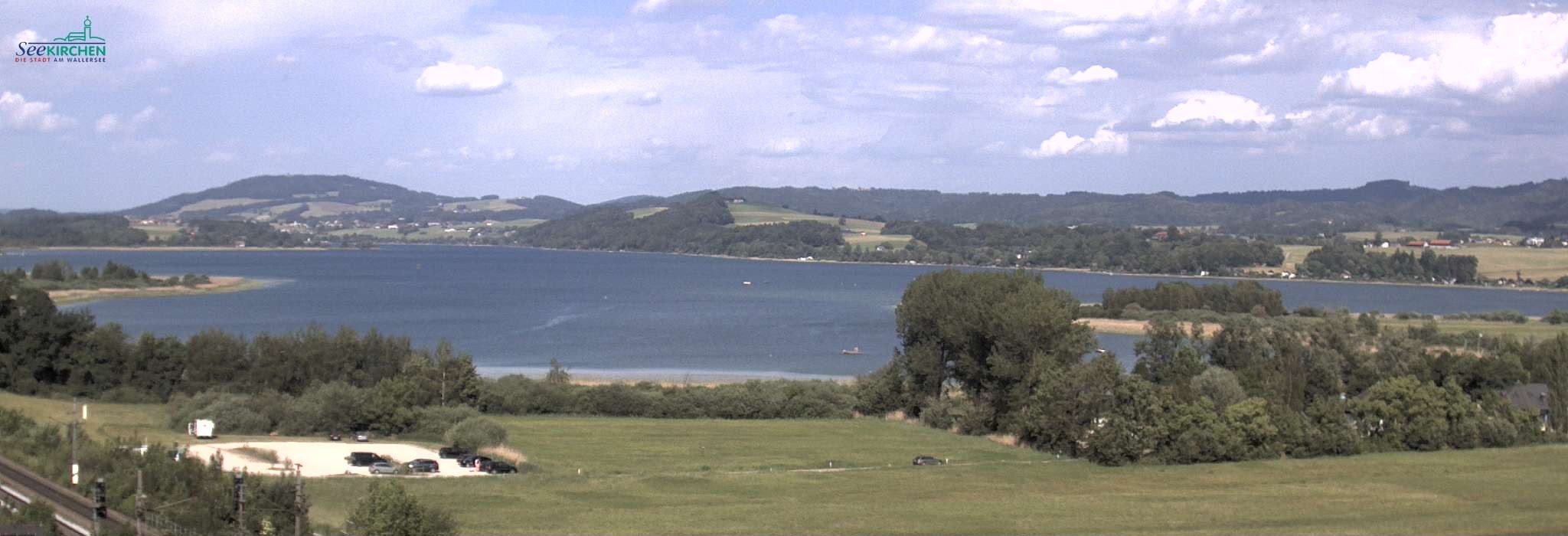 Archiv Foto Webcam Blick von Seekirchen auf den Wallersee