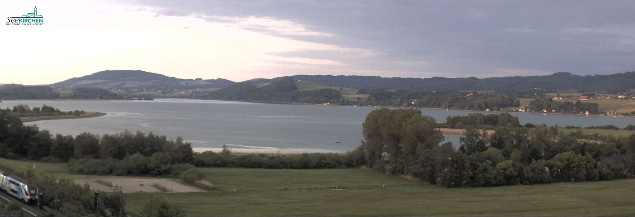 Archiv Foto Webcam Blick von Seekirchen auf den Wallersee