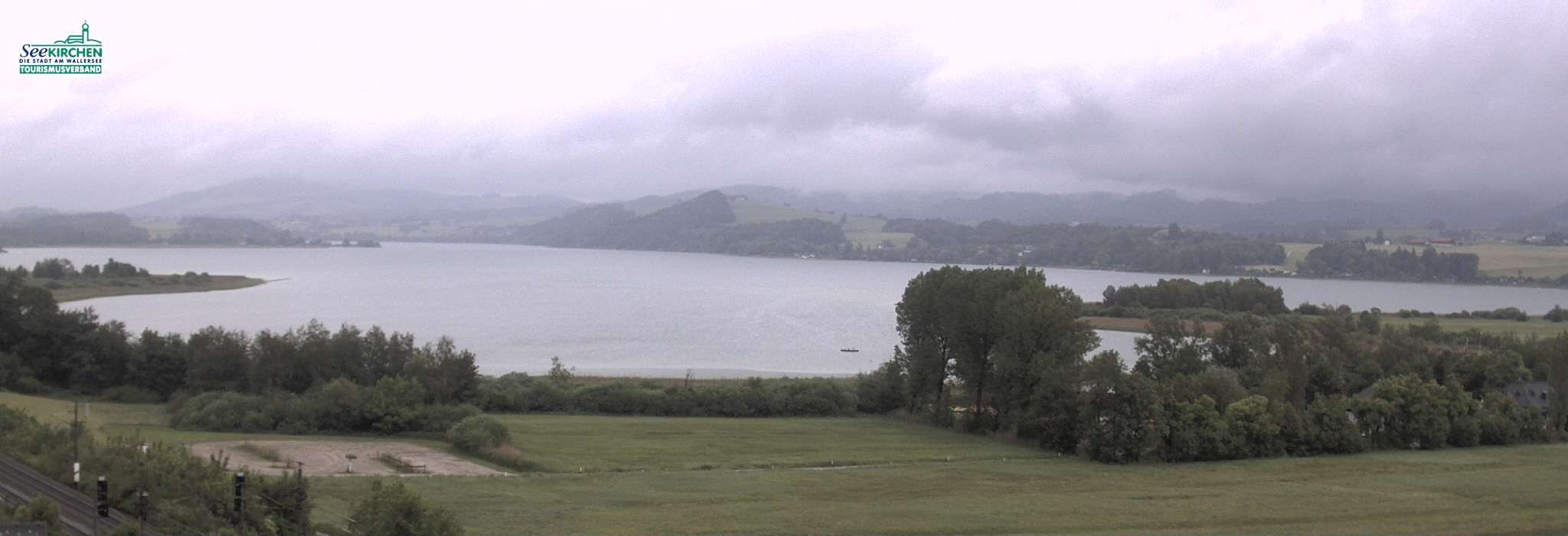 Archiv Foto Webcam Blick von Seekirchen auf den Wallersee