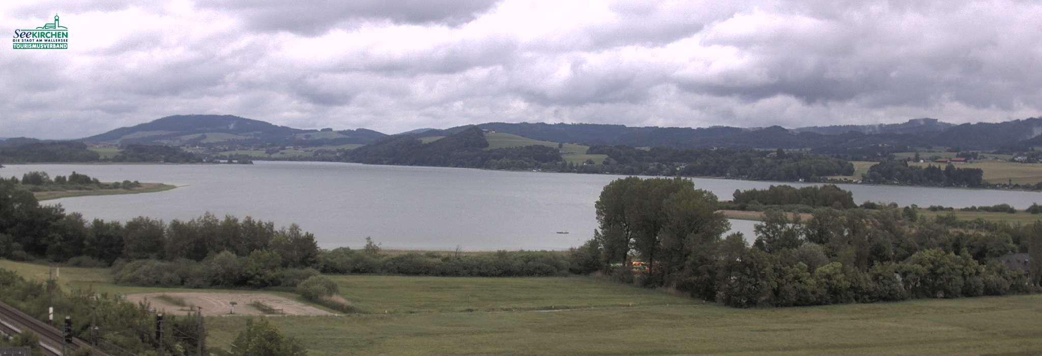 Archiv Foto Webcam Blick von Seekirchen auf den Wallersee