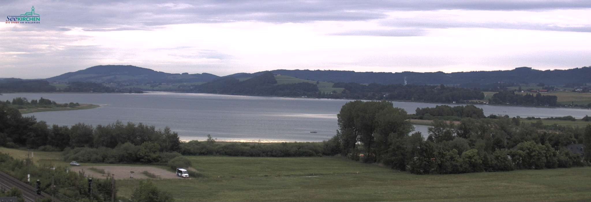 Archiv Foto Webcam Blick von Seekirchen auf den Wallersee