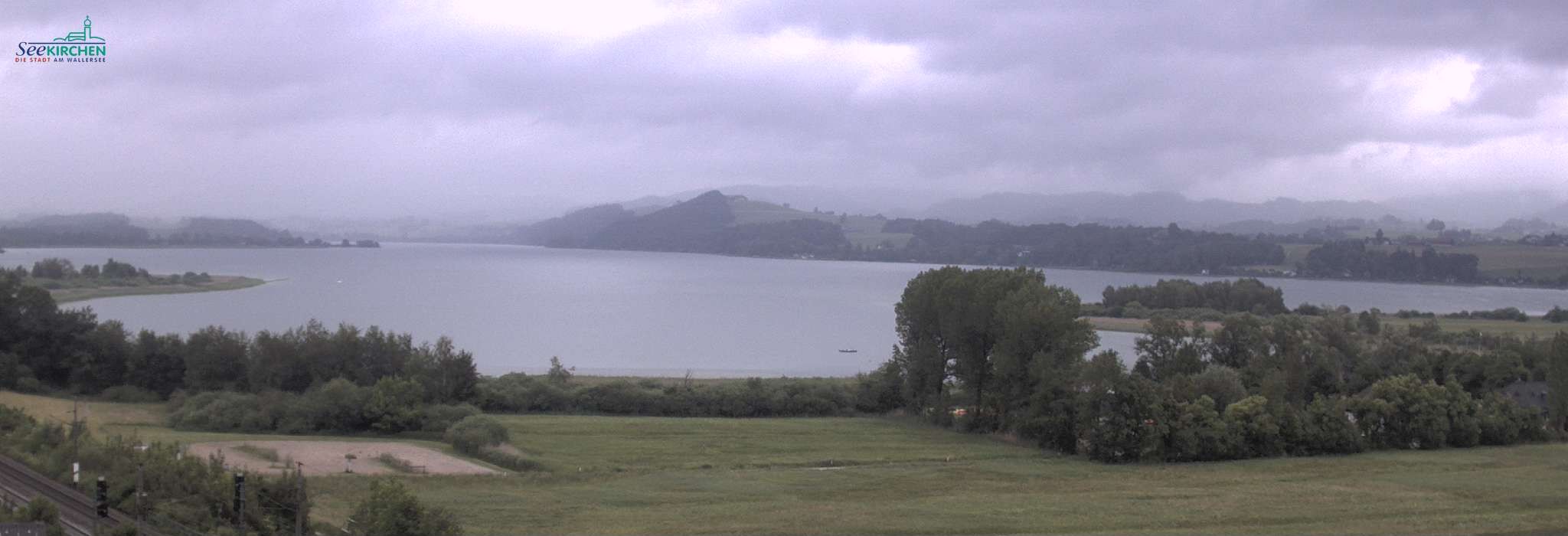 Archiv Foto Webcam Blick von Seekirchen auf den Wallersee