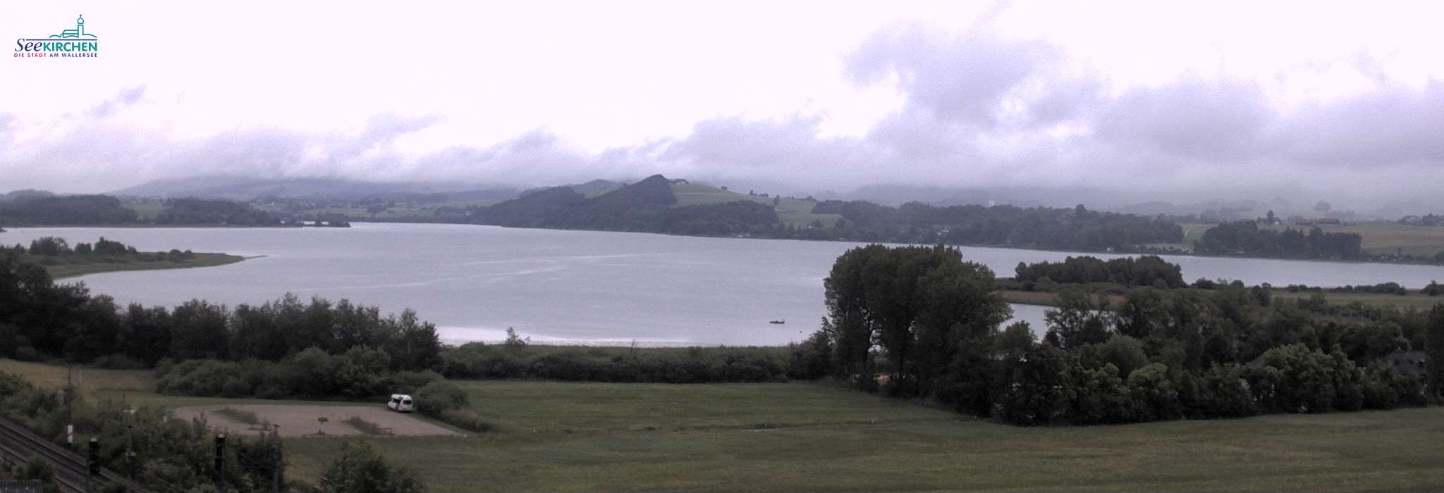Archiv Foto Webcam Blick von Seekirchen auf den Wallersee