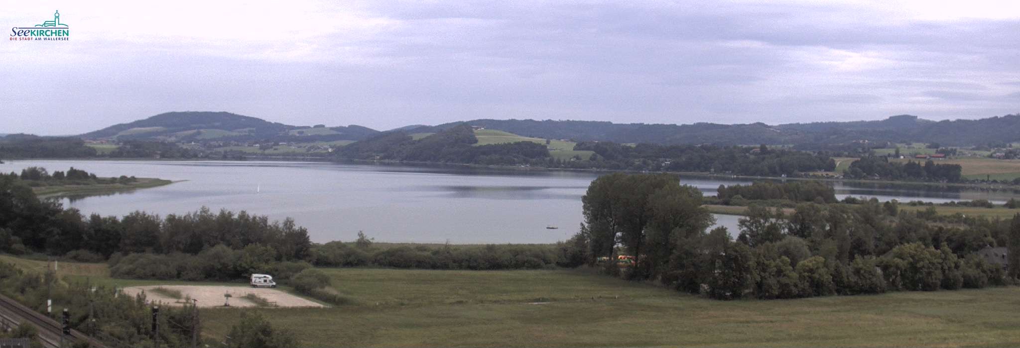 Archiv Foto Webcam Blick von Seekirchen auf den Wallersee