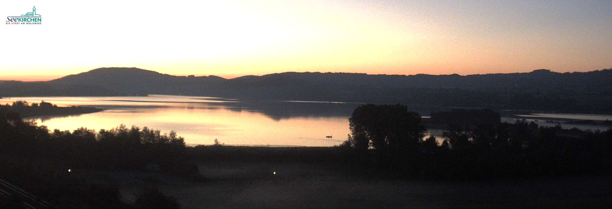 Archiv Foto Webcam Blick von Seekirchen auf den Wallersee