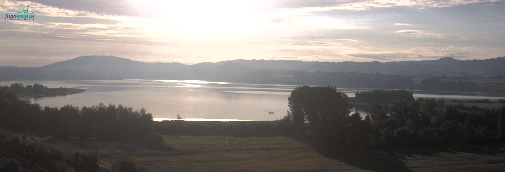 Archiv Foto Webcam Blick von Seekirchen auf den Wallersee