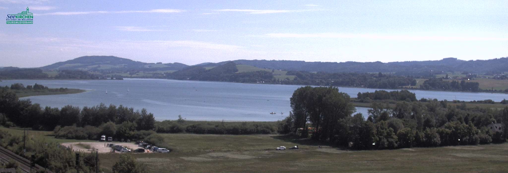 Archiv Foto Webcam Blick von Seekirchen auf den Wallersee