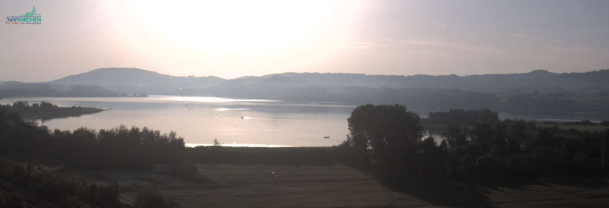Archiv Foto Webcam Blick von Seekirchen auf den Wallersee