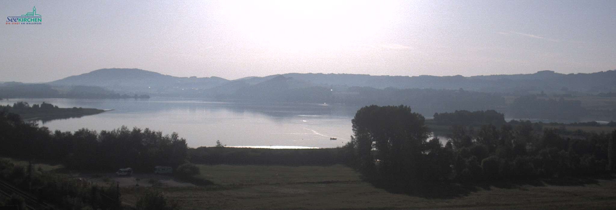 Archiv Foto Webcam Blick von Seekirchen auf den Wallersee