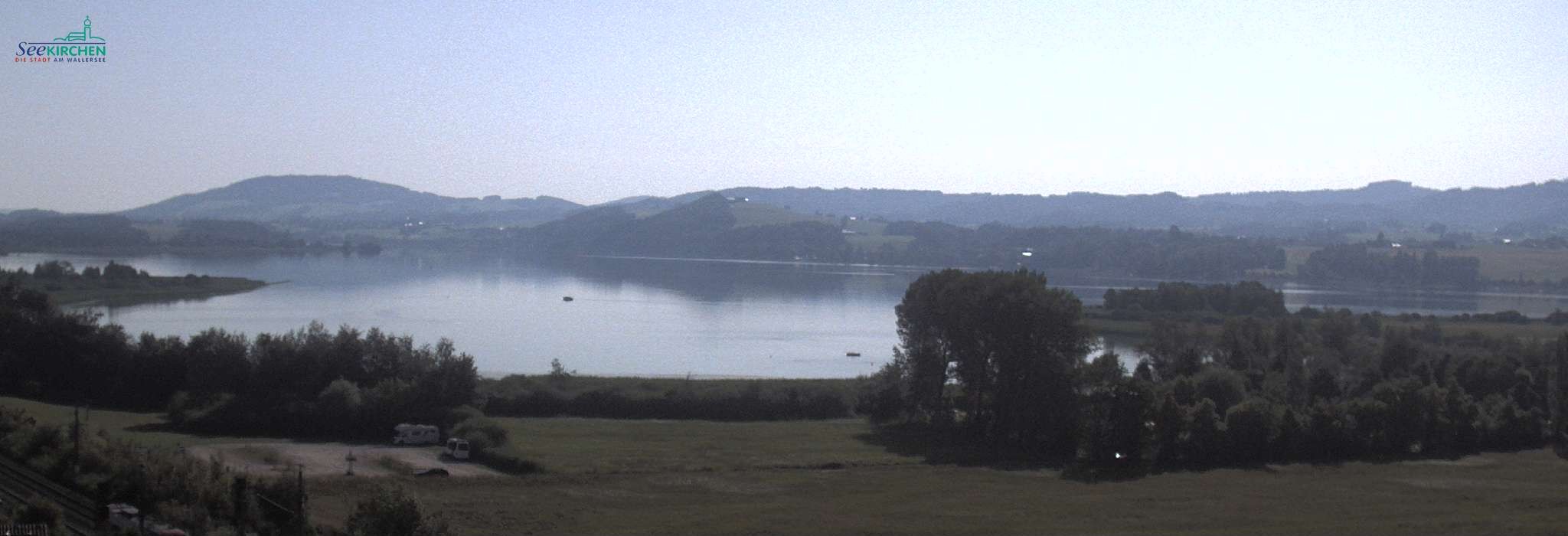Archiv Foto Webcam Blick von Seekirchen auf den Wallersee