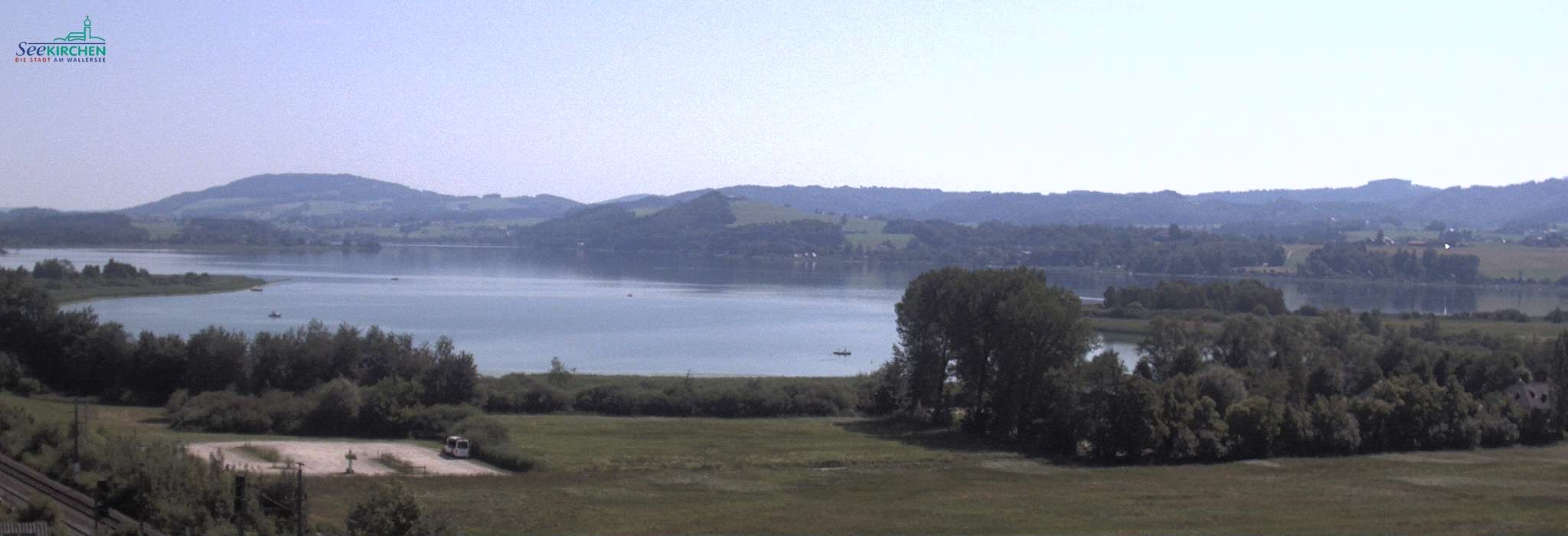 Archiv Foto Webcam Blick von Seekirchen auf den Wallersee
