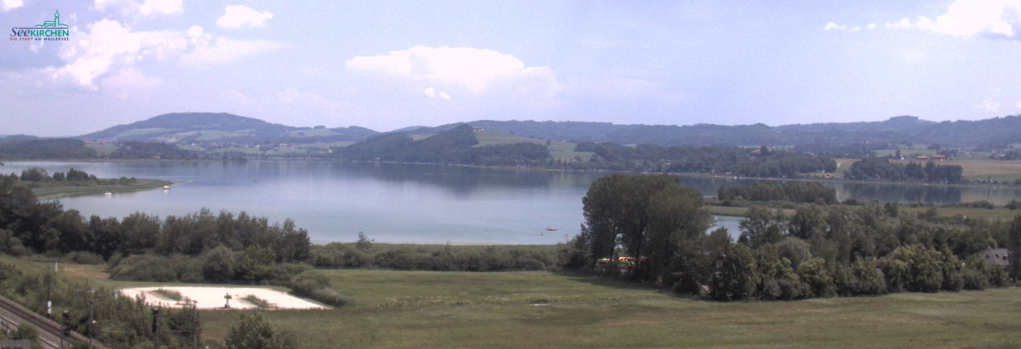 Archiv Foto Webcam Blick von Seekirchen auf den Wallersee