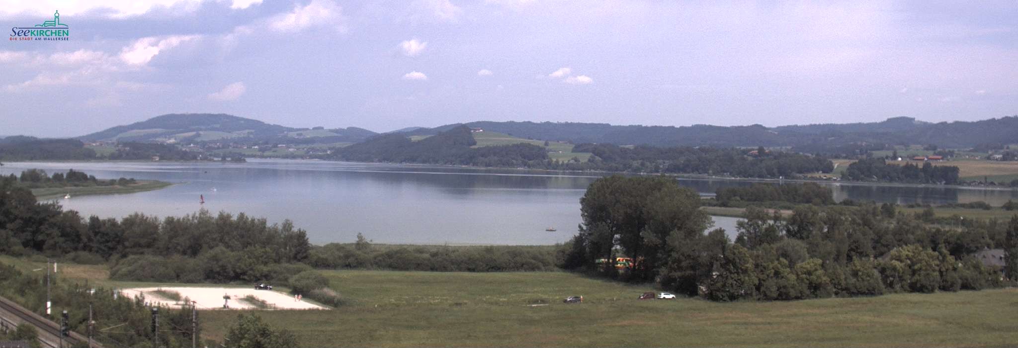 Archiv Foto Webcam Blick von Seekirchen auf den Wallersee