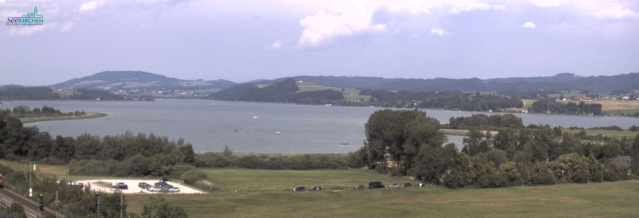 Archiv Foto Webcam Blick von Seekirchen auf den Wallersee
