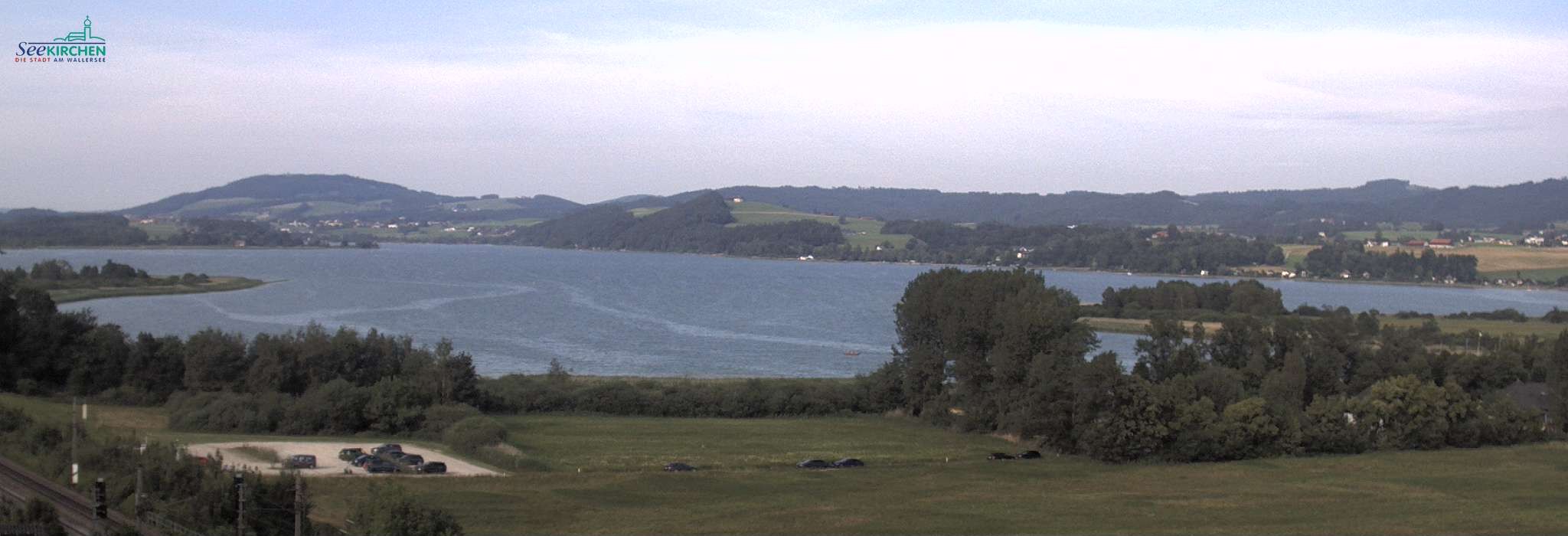 Archiv Foto Webcam Blick von Seekirchen auf den Wallersee