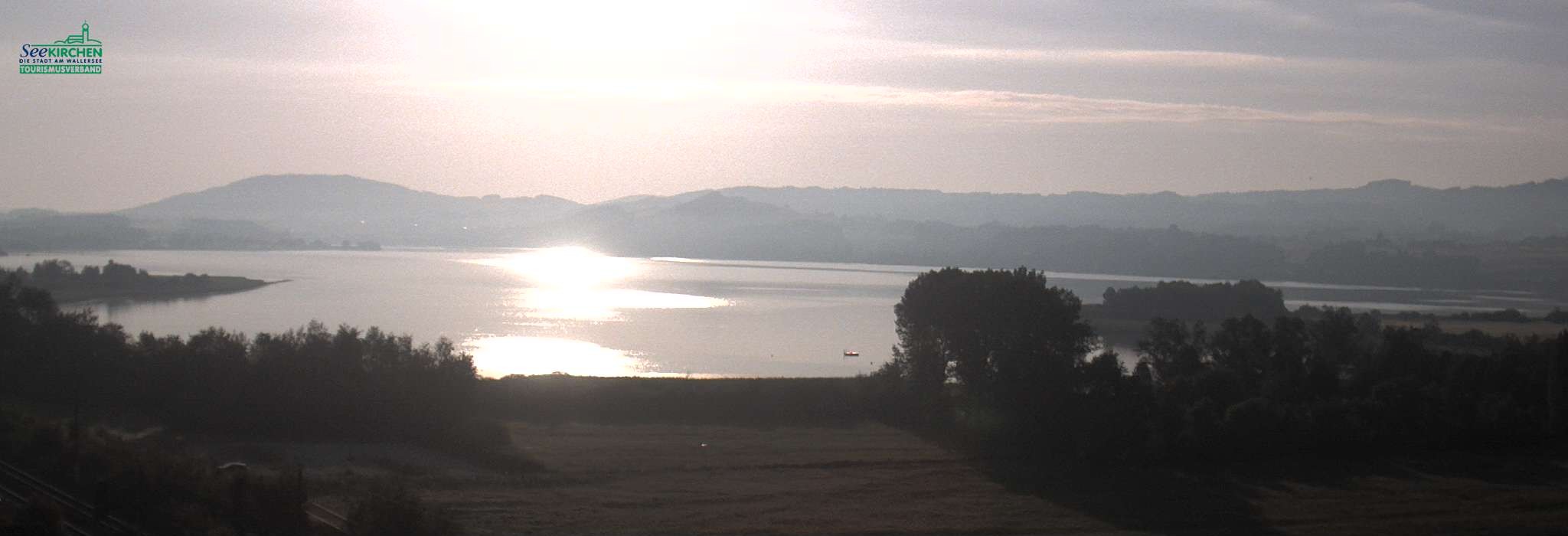 Archiv Foto Webcam Blick von Seekirchen auf den Wallersee