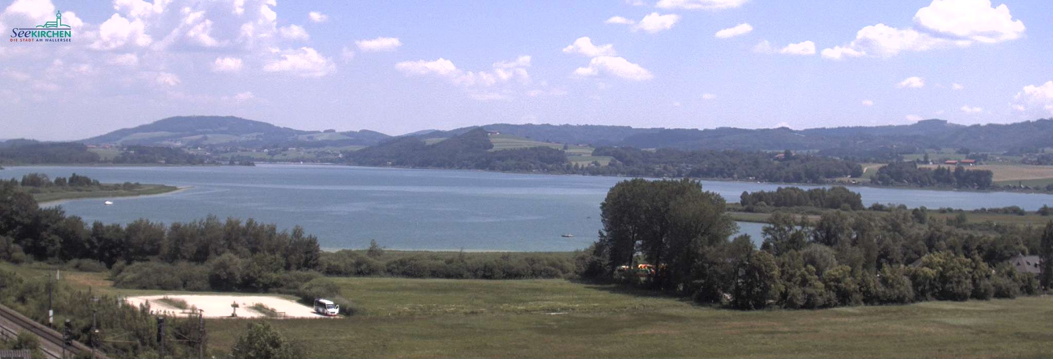 Archiv Foto Webcam Blick von Seekirchen auf den Wallersee