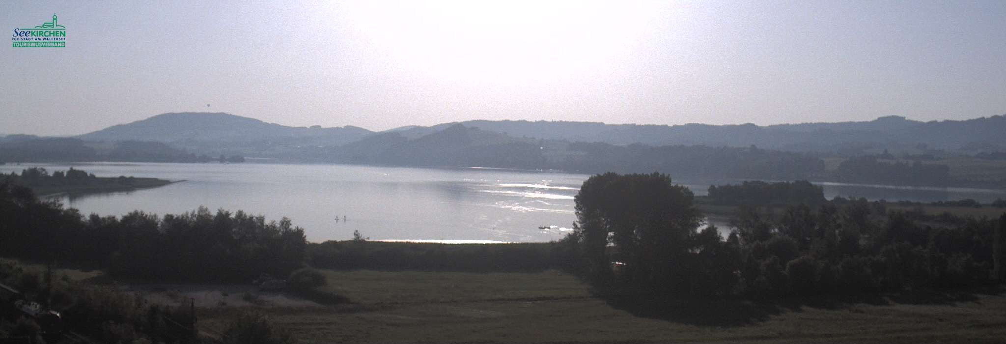 Archiv Foto Webcam Blick von Seekirchen auf den Wallersee
