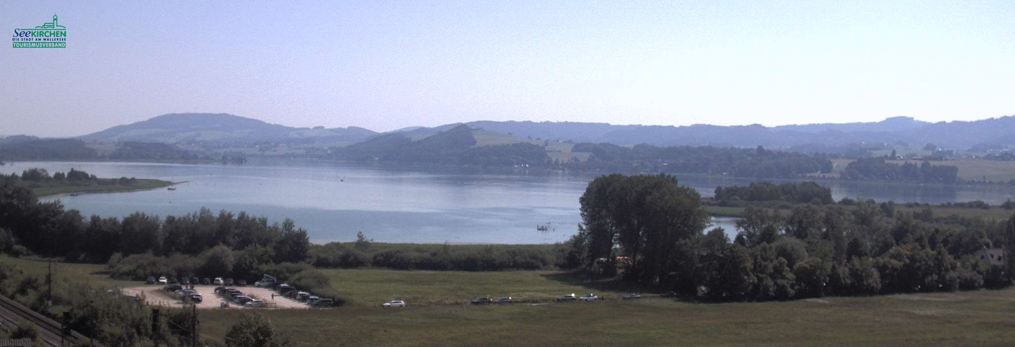 Archiv Foto Webcam Blick von Seekirchen auf den Wallersee