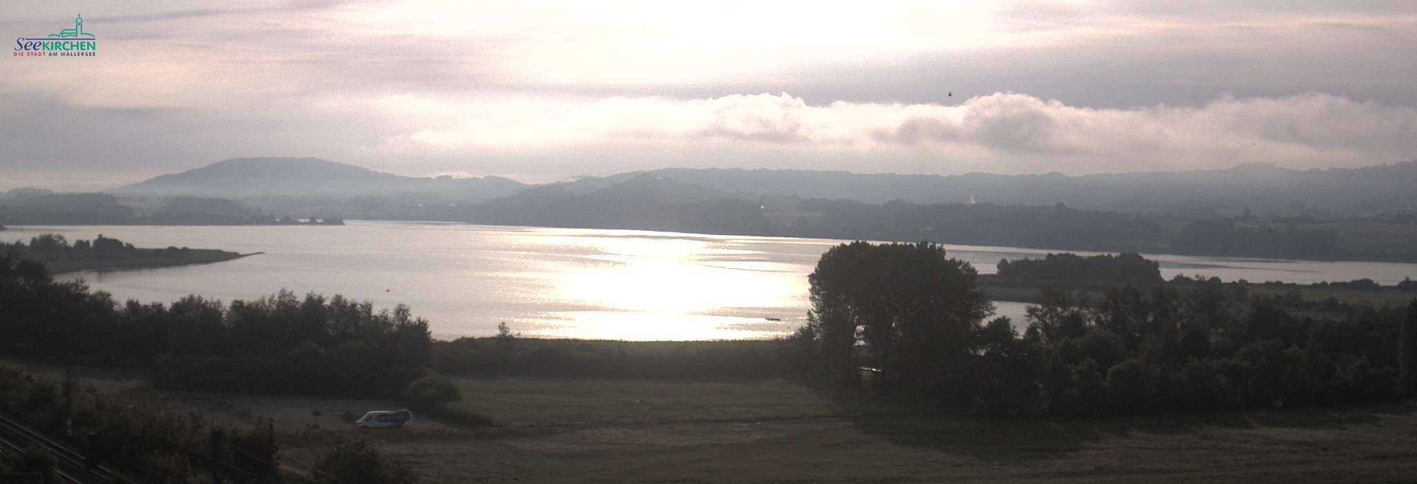 Archiv Foto Webcam Blick von Seekirchen auf den Wallersee
