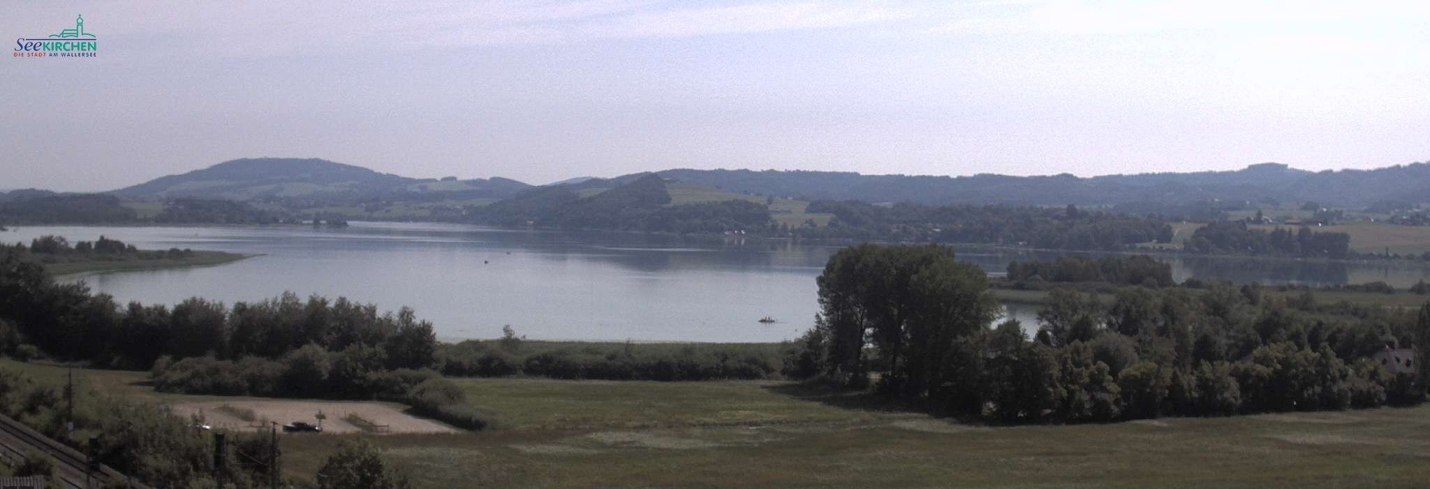 Archiv Foto Webcam Blick von Seekirchen auf den Wallersee