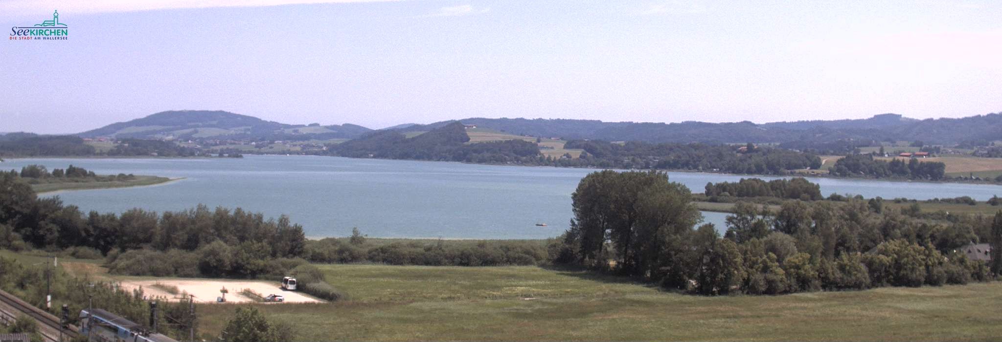 Archiv Foto Webcam Blick von Seekirchen auf den Wallersee