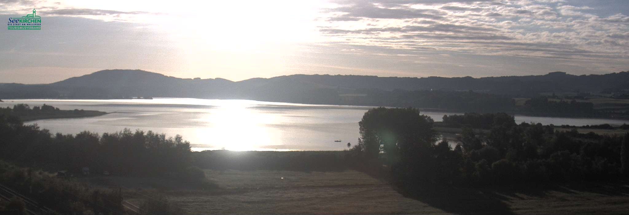 Archiv Foto Webcam Blick von Seekirchen auf den Wallersee