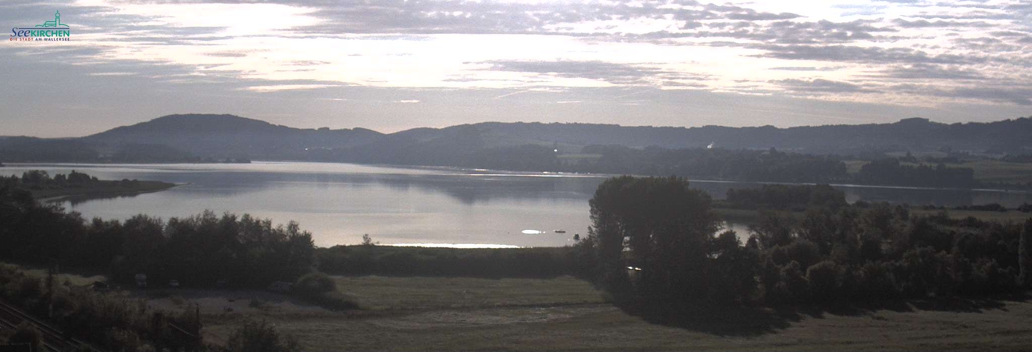 Archiv Foto Webcam Blick von Seekirchen auf den Wallersee