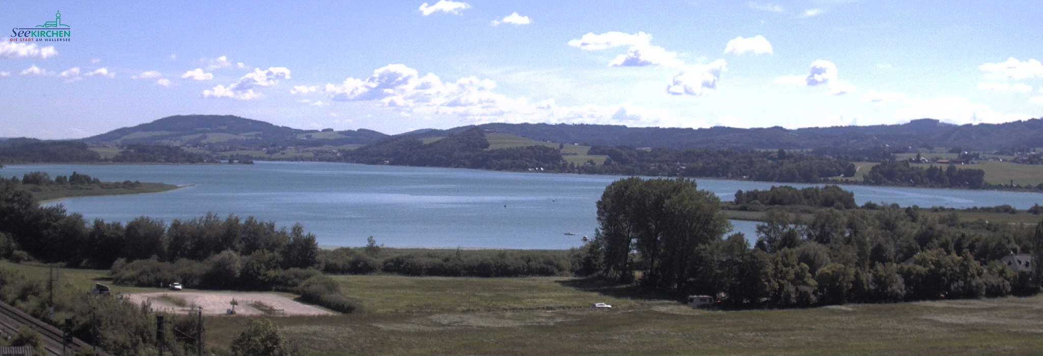 Archiv Foto Webcam Blick von Seekirchen auf den Wallersee