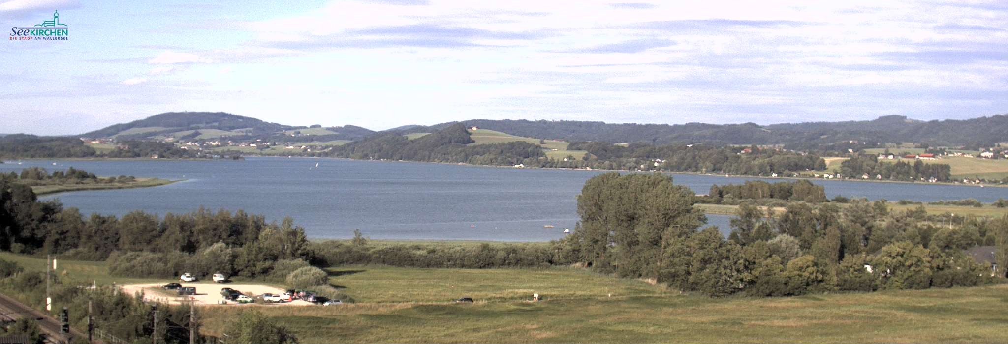 Archiv Foto Webcam Blick von Seekirchen auf den Wallersee