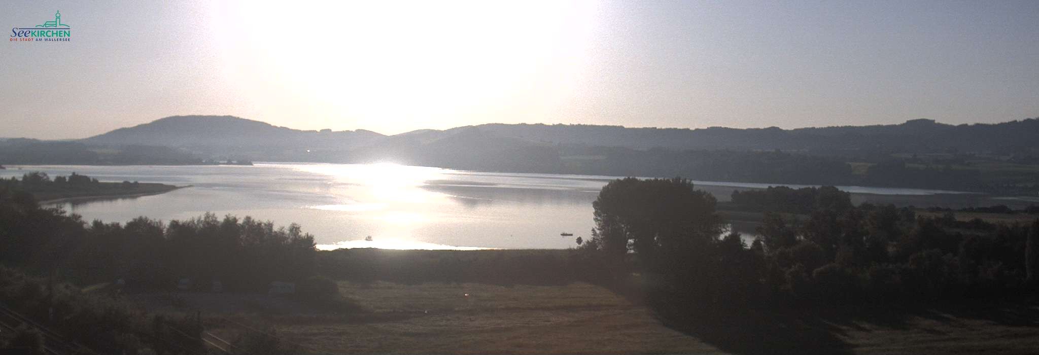 Archiv Foto Webcam Blick von Seekirchen auf den Wallersee