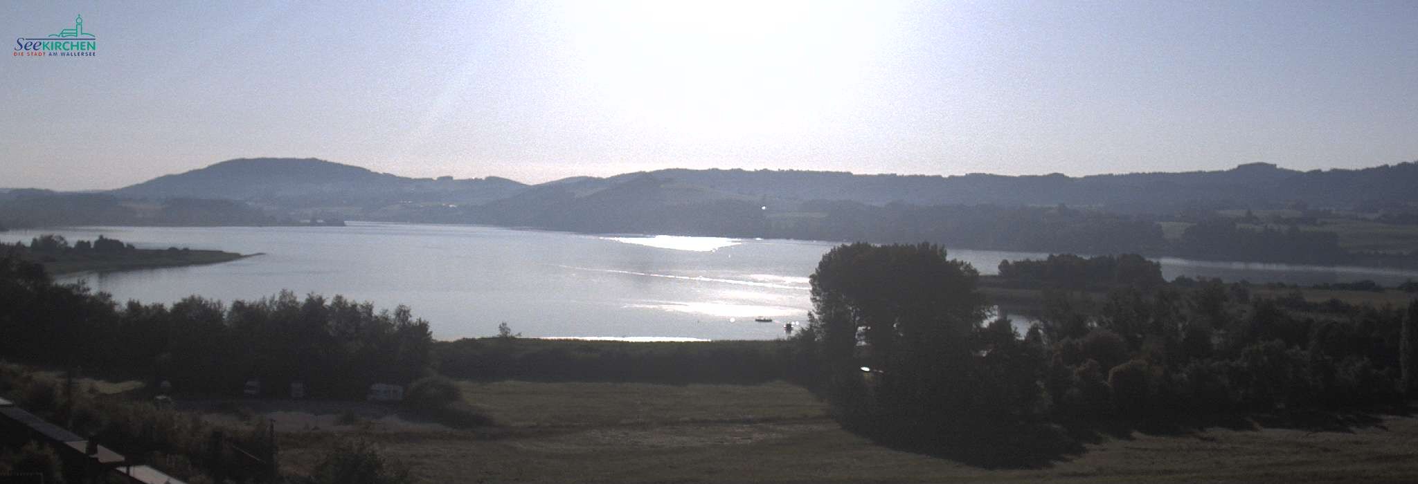 Archiv Foto Webcam Blick von Seekirchen auf den Wallersee